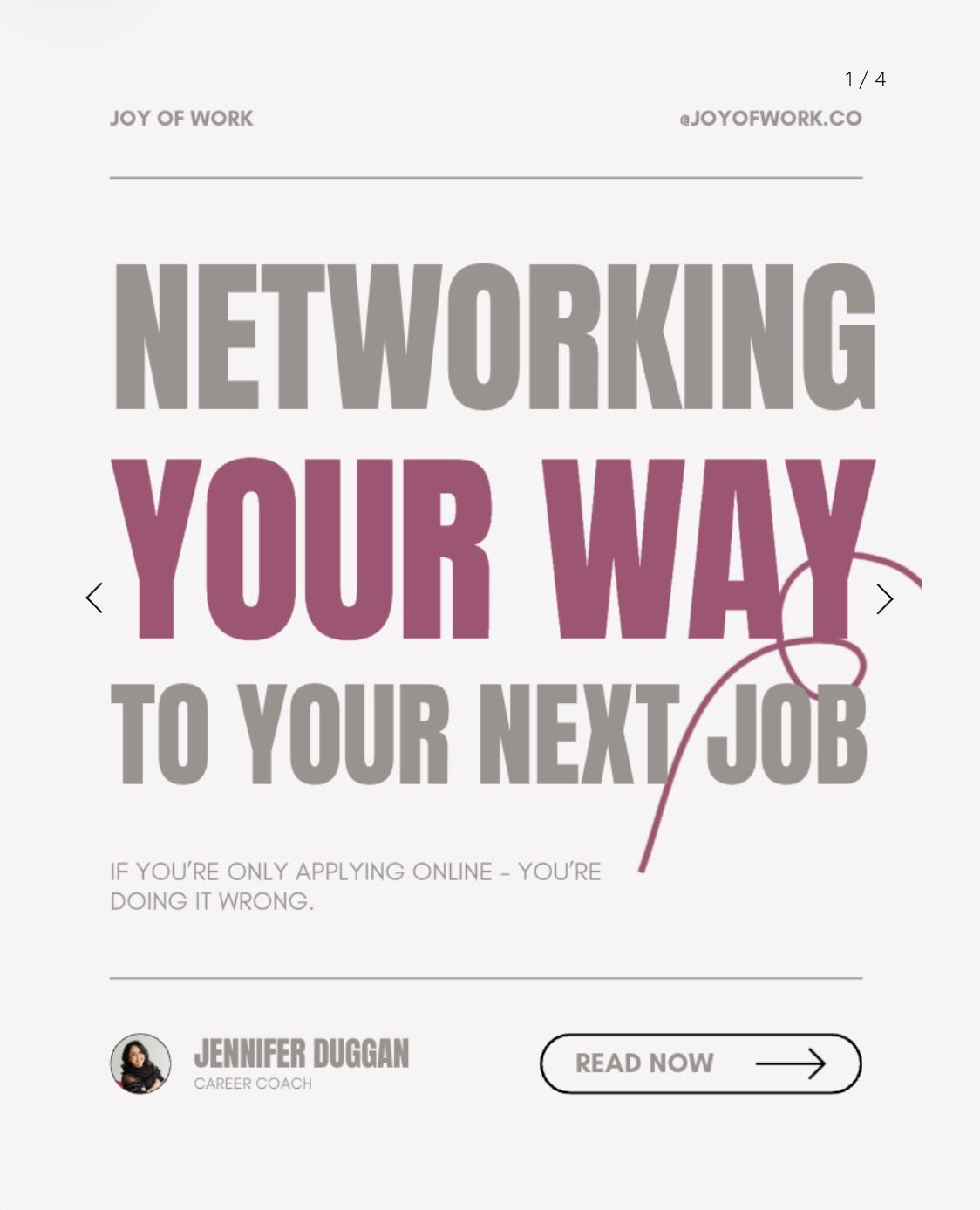 Networking Your Way to Your Next Job