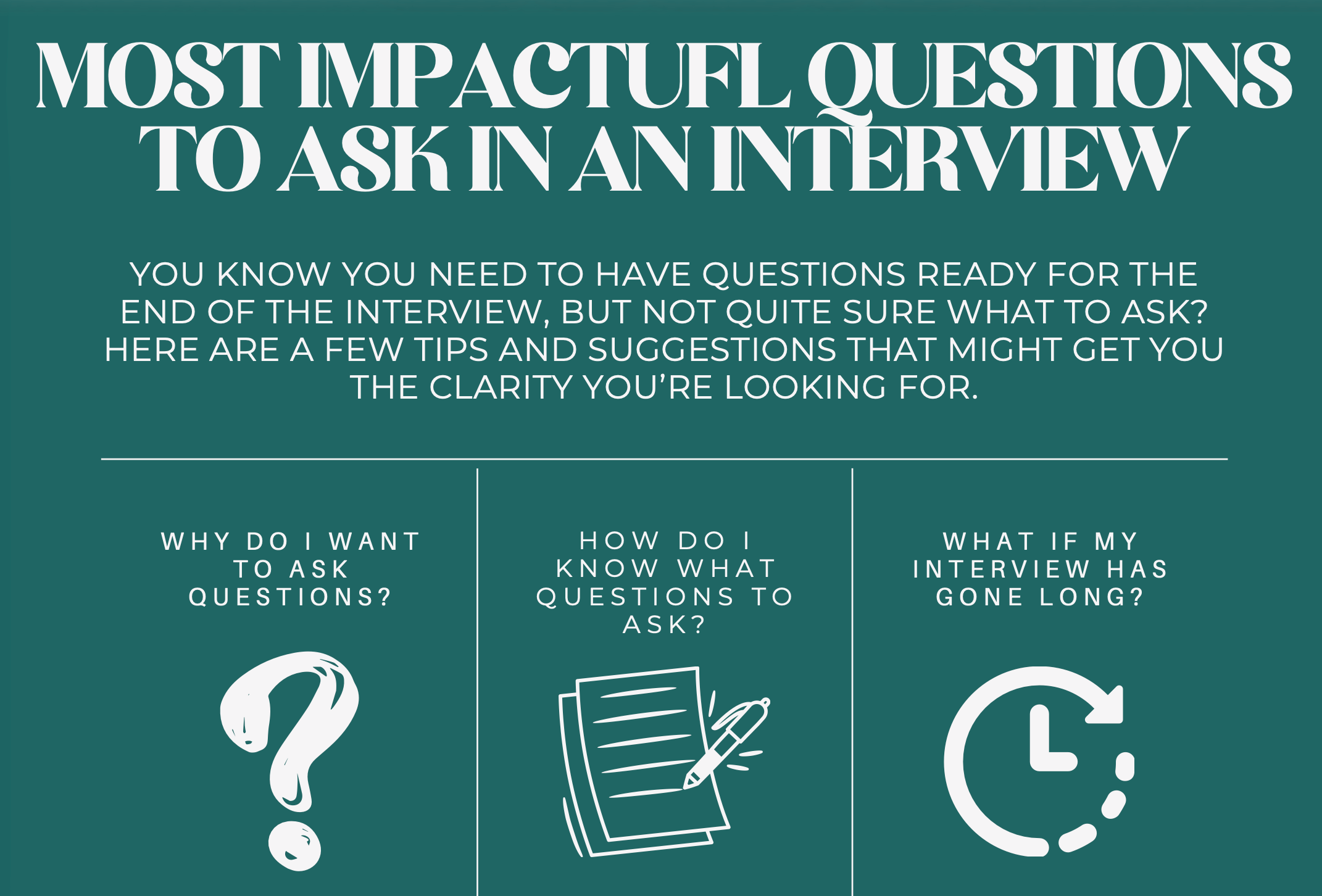 Impactful Interview Questions To Ask (Free)